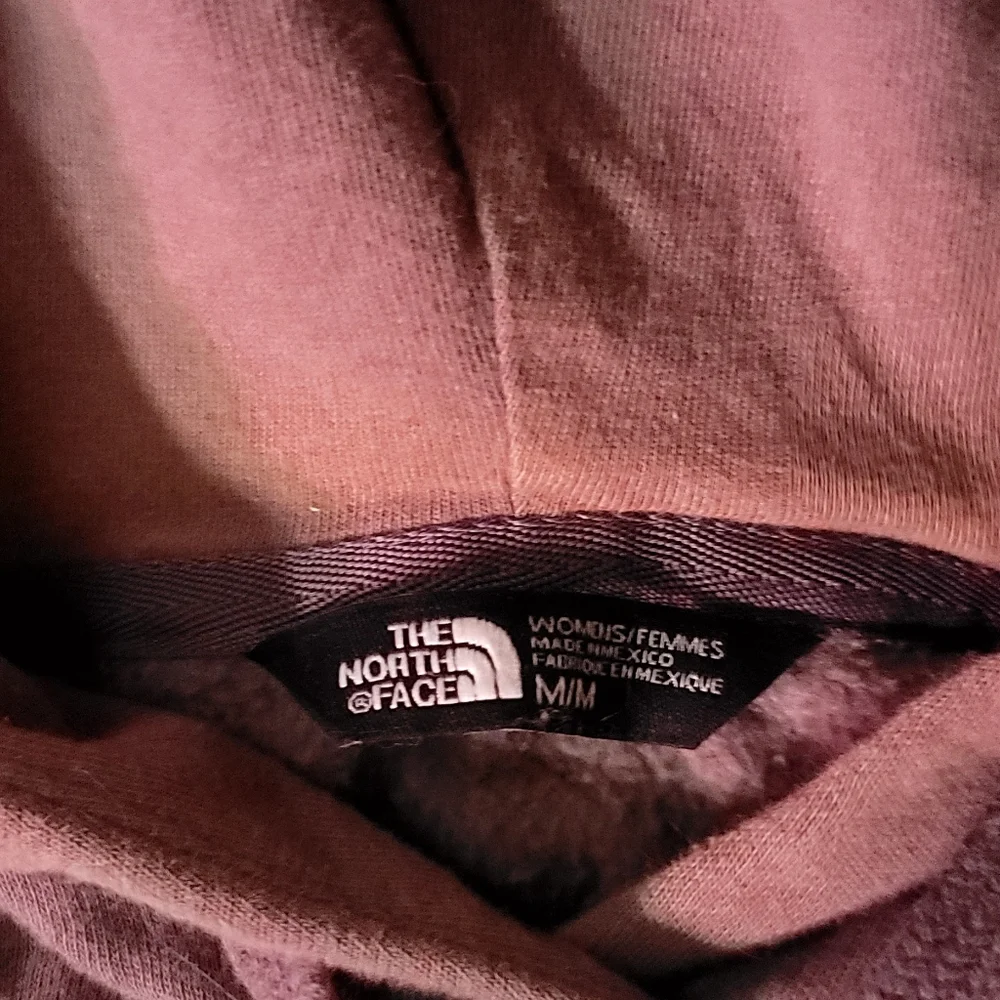 The North Face Women’s Hoodie Sweatshirt Purple Size Medium - Picture 6 of 7